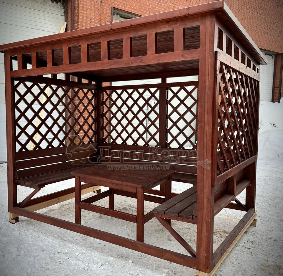 Беседка из дерева